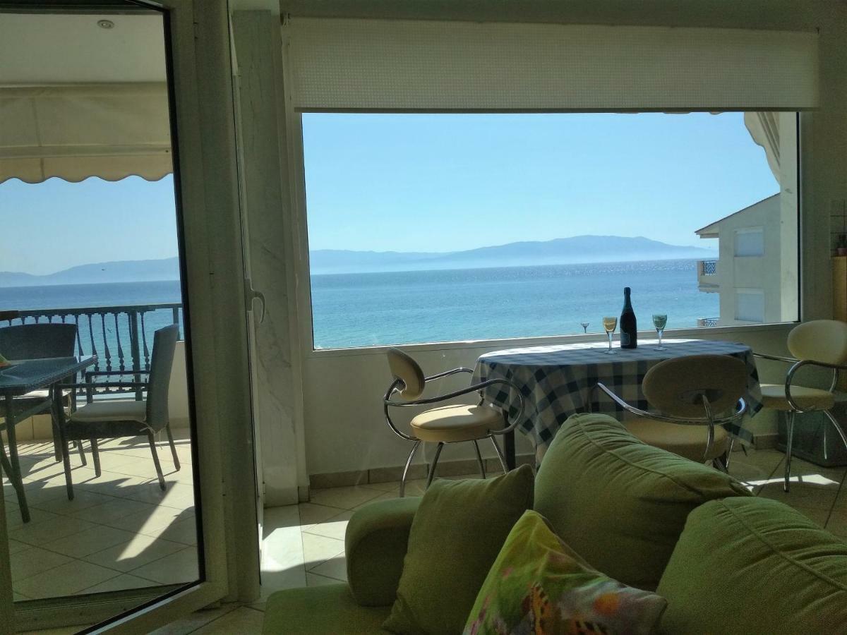 Luxury Sea View Apartment Ofrínion Exterior foto