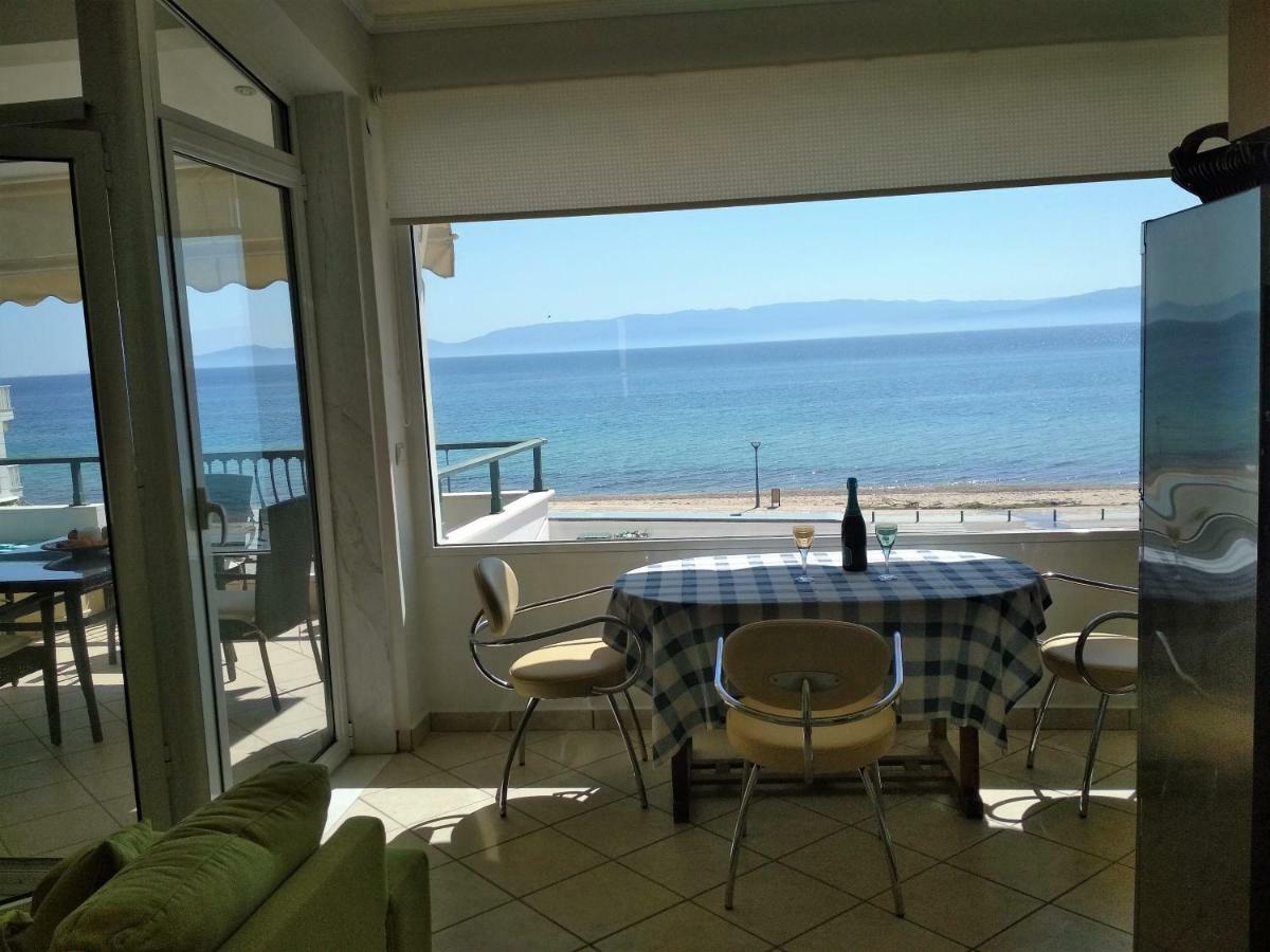 Luxury Sea View Apartment Ofrínion Exterior foto